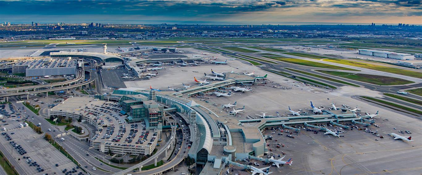 Greater Toronto Airport Authority — Lester B. Pearson International Airport aerial view